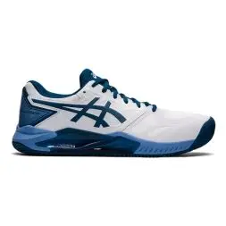 Asics gel-challenger 13 Clay, tennis/padel sko, hvid/blå 