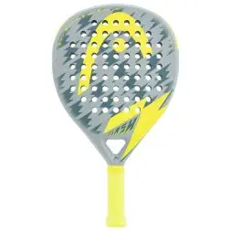 Head Flash grey/yellow padel tennis bat