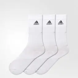 adidas Perf Crew Socks 3pak - hvid