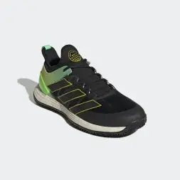 adidas adizero ubersonic 4 M clay, black/beam yellow, herre tennis/padel sko  