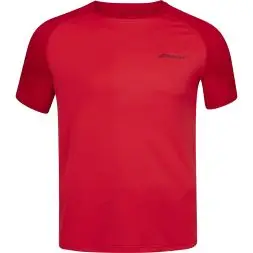 Babolat Play Crew Neck Tee men, rød