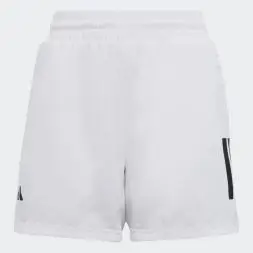 adidas club tennis 3 stribe shorts,boys, hvid