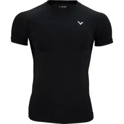 Victor Compression Shirt uni black 5708
