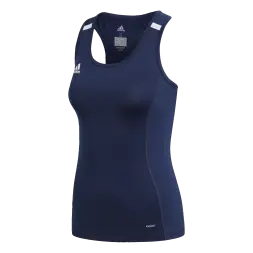 adidas dame tank top, navy blue