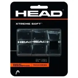 Head Xtreme Soft tennis overgrip - black