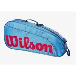 Wilson Junior 3 pack tennistaske - blå 