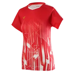 Victor Denmark Team Women T-shirt 2020 red