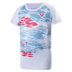 Victor International Player Kids T-shirt 2022, hvid 