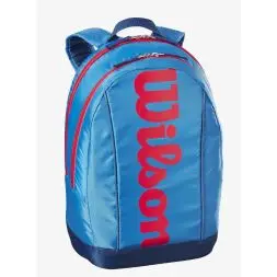 Wilson junior backpack, blue, tennis rygsæk 